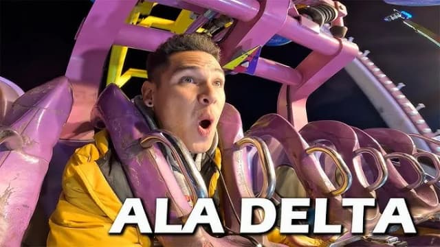 Ala Delta atracción: historia, características y reciente fallo mecánico
