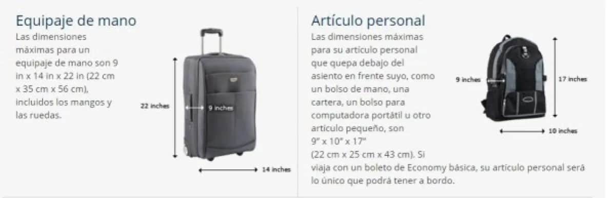 Medidas equipaje de mano Volotea: evita sorpresas en tu vuelo