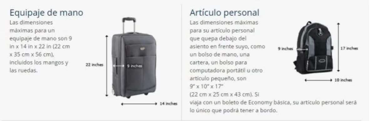 Medidas equipaje de mano Volotea: evita sorpresas en tu vuelo